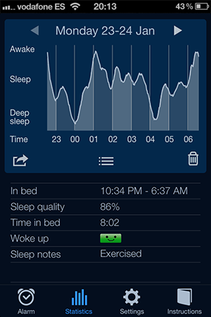 Sleep Cycle alarm clock ios